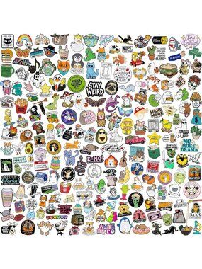 Cute Enamel Pins Set - 20/40/50 PCS Funny Backpack & Hat Accessories, Aesthetic